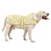 HAPPIERE Dog Raincoat for Large Dogs Waterproof Jacket Hooded Rain Coats with Reflective Strips Leash Hole Poncho Adjustable Fit RainbowXL
