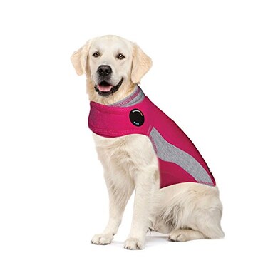 Thundershirt Apparel clothing Thundershirt Dog Anxiety Jacket Pink X Large 65110 lbs US
