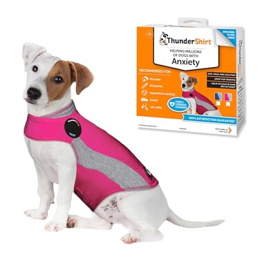 ThunderShirt for Dogs Small Pink Polo Dog Anxiety Vest