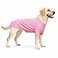 Lovelonglong Pet Clothing Dog Costumes Basic Blank TShirt Tee Shirts for Large Dogs Pink XXXXL