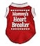 Petitebella Mommys Heart Breaker Puppy Dog Shirt Red Medium