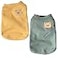 BIECWIAY Cotton Dog Cat TShirts Soft Breathable Stretchy Sleeveless Vests for Medium Small Dogs