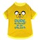 Crowded Coop, LLC Crowded Coop LLC Adventure Time Jake Saliva Dog Unisex Cartoon TShirt Yellow Small 1518 859 Cotton Blend