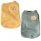 BIECWIAY Cotton Dog Cat TShirts Soft Breathable Stretchy Sleeveless Vests for Medium Small Dogs