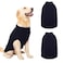 Mihachi Turtleneck Dog Sweater Winter Coat Apparel Classic Cable Knit Clothes with Leash Hole for Cold Weather Ideal Gift for Pet in New Year Medium