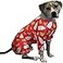 ToothHoney Tooth and Honey Pitbull PajamasRed Milk Cookie Print OnesieLightweight Pullover PajamasFull Coverage Dog pjs