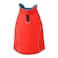 Gooby Sports Vest Dog Jacket Orange Medium Reflective Dog Vest with D Ring Leash Warm Fleece Lined Hook and Loop Closure for Small to Medium Dogs