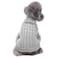 CHBORCHICEN Small Dog Sweaters Knitted Pet Cat Warm Dog Sweatshirt Winter Clothes Kitten Puppy Sweater Medium Grey