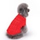CHBORCHICEN Small Dog Sweaters Knitted Pet Cat Warm Dog Sweatshirt Winter Clothes Kitten Puppy Sweater MediumRed