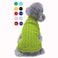 Bwealthest Dog Sweater Large Light Green Acrylic Turtle Neck Pullover 1575 inch Chest 1115 lb Unisex for Large Breeds