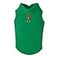 Gooby Fleece Vest Small Dog Pullover Fleece Jacket with Leash Ring Green XSmall