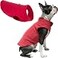 Gooby Fleece Vest Small Dog Pullover Fleece Jacket with Leash Ring Red XSmall
