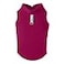 Gooby Fleece Vest Dog Sweater Fuchsia XSmall Warm Pullover Fleece Dog Jacket with ORing Leash for Small to Medium Dogs