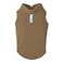 Gooby Fleece Vest Dog Sweater Clay XLarge Warm Pullover Fleece Dog Jacket with ORing Leash for Small to Medium Dogs