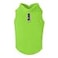 Gooby Fleece Vest Dog Sweater Lime XSmall Warm Pullover Fleece Dog Jacket with ORing Leash for Small to Medium Dogs