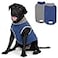 cyeollo 2 Pack Dog Sweater Fleece Vest Pullover Sweatshirt Dog Jacket Reflective Stretchy Lightweight Pet Clothes Cold Weather Coats for Medium Dogs Boy Navy Grey XXL