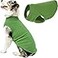 Gooby Stretch Fleece Vest Pullover Fleece Vest Jacket Sweater for Dogs Grass Green 3XLarge