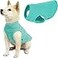 Gooby Stretch Fleece Vest Pullover Fleece Vest Jacket Sweater for Dogs Mint Medium