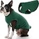 Gooby Stretch Fleece Vest Dog Sweater Forest Green 2XLarge Warm Pullover Super Stretchy Fleece Dog Jacket for Small to Large Dogs