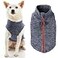 Gooby Boys XSmall Chest 11 Inch Zip Up Fleece Gray Wash XSmall 11 US