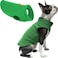 Gooby Every Day Fleece Cold Weather Dog Vest for Small Dogs Green Large