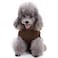 CHBORCHICEN Small Dog Sweaters Knitted Pet Cat Warm Dog Sweatshirt Winter Clothes Kitten Puppy Sweater SmallBrown