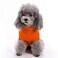 Bwealthest Dog Sweater Warm Soft Acrylic Blend Orange Large Turtleneck Solid Casual Adult Machine Washable Stretchable Winter Pet Apparel Sweater Dog Cat