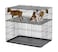 MidWest Homes for Pets Homes Puppy Playpen Crate 22405 Grid Pan Included