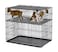 MidWest Homes for Pets Homes Puppy Playpen Crate 22405 Grid Pan Included
