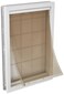 Ideal Pet Products Designer Series Plastic Pet Door with Telescoping Frame ExtraLarge 105 x 15 Flap Size