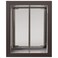 PlexiDor Performance Pet Doors for Dogs and Cats Wall Mount Dog Door with Lock and Key Bronze Large Size