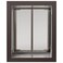 PlexiDor Performance Pet Doors for Dogs and Cats Wall Mount Dog Door with Lock and Key Bronze Large Size