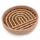 Should We Go? Should We Go Slow Feeder for Dogs Puppies The Slowdown Bowl Silicone Slow Eating Modern Lick Mat Design Reduces Gulping Fits 2 Cups 75 Across x 15 Tall Mealtime Challenge MediumBlush