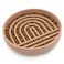 Should We Go? Should We Go Slow Feeder for Dogs Puppies The Slowdown Bowl Silicone Slow Eating Modern Lick Mat Design Reduces Gulping Fits 2 Cups 75 Across x 15 Tall Mealtime Challenge MediumBlush