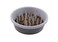Dexas Slow Feeder Dog Bowl for Healthier Digestion Teeth and Gums 6 Cup Capacity Gray