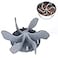 Keegud Slow Feeder Dog Bowls Insert Octopus Suction Cups Super Firm Slow Eating Dog Bowl Cuttable for Large Breed and Medium Size Dog Compatible with Regular and Elevated Dog Bowls Spiral