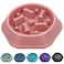 UPSKY Slow Feeder Dog Puzzle Bowl Interactive Bloat Stop NonSlide Lick Treat Bowl for Small Medium Dogs Pink