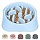 UPSKY Slow Feeder Small Dog Bowl AntiSlip Puzzle Bowl Feeder Interactive Bloat Stop AntiChoking
