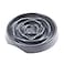 Messy Mutts Interactive Slow Feeder Puzzle Slow Feeder Dog or Cat Bowl Enrichment Food Dish to Slow Eating Prevent Bloating 8 x 13 175 Cup Cool Grey