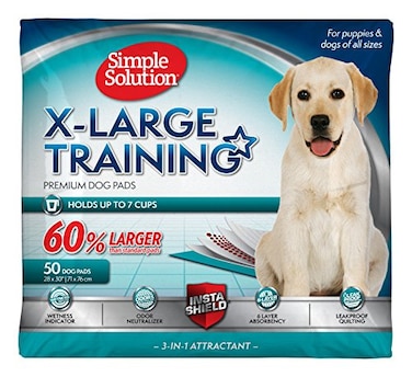 Simple Solution Extra Large Pee Pads For Dogs Puppy Potty Training Leak Proof Dog Pads Pet Pee Pad Disposable Puppy Pad XLARGE 28x30