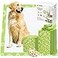 CROCI Dog Pads Extra Large 36x36in Daisy Pattern Puppy Pads with Adhesive Tabs Super Absorbent Up to 11 Cups Disposable 30 Counts