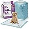 BV Puppy Pads XL 40 Count 34x28 LeakProof Pee Pads for Dogs with 6Layer Design Rapid Dry Sheet Attractant Dog Pad Extra Large with Odor Control Perfect for Big Dogs Indoor Use