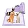 Boscute Lavender Scented Super Absorbent LeakProof Puppy Pads 36x36 Odor Control Pet Training Dog Pee Pads Thicken Quick Dry Pee Pads Potty Training Pads for Dogs Cats Lavender Scented