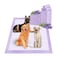 Boscute Lavender Scented Super Absorbent LeakProof Puppy Pads 36x36 Odor Control Pet Training Dog Pee Pads Thicken Quick Dry Pee Pads Potty Training Pads for Dogs Cats Lavender Scented