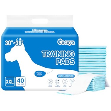 COCOYO Training Pads 30X36 40 Count XXL