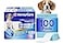 HONEY CARE AllAbsorb Large 22 x 23 100 Count Dog and Puppy Training Pads Ultra Absorbent and Odor Eliminating LeakProof 5Layer Potty Training Pads with QuickDry Surface Blue A01