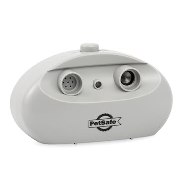 PetSafe Indoor Ultrasonic Dog Bark Control No Collar Needed Up to 25 ft Range AntiBark Pet Training System Automatic with Manual Trainer Button