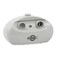 PetSafe Indoor Ultrasonic Dog Bark Control No Collar Needed Up to 25 ft Range AntiBark Pet Training System Automatic with Manual Trainer Button