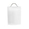 Amici Pet Puppy Paws White Metal Food Canister Small 64oz