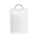 Amici Pet Puppy Paws White Metal Food Canister Small 64oz